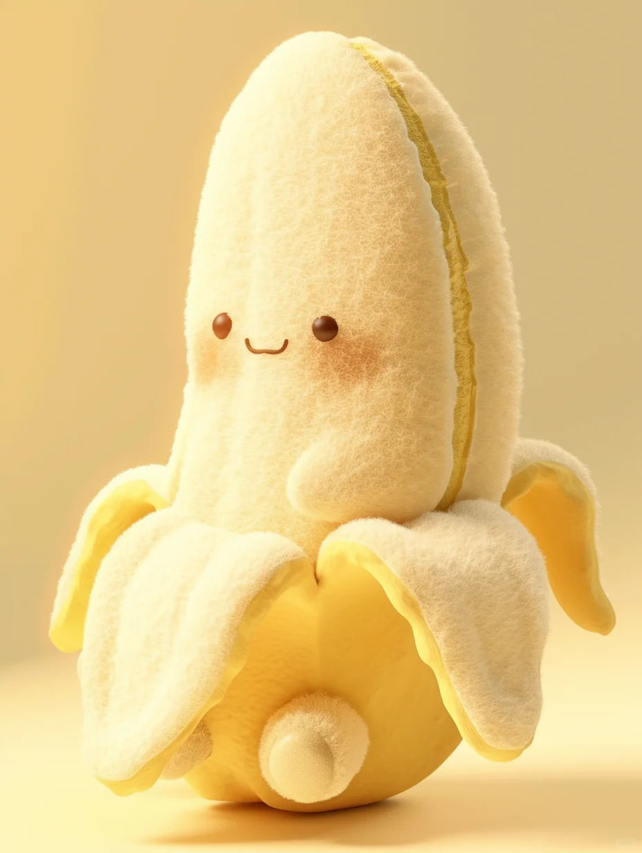 蕉绿?退退退！这香蕉宝宝是打工人快乐