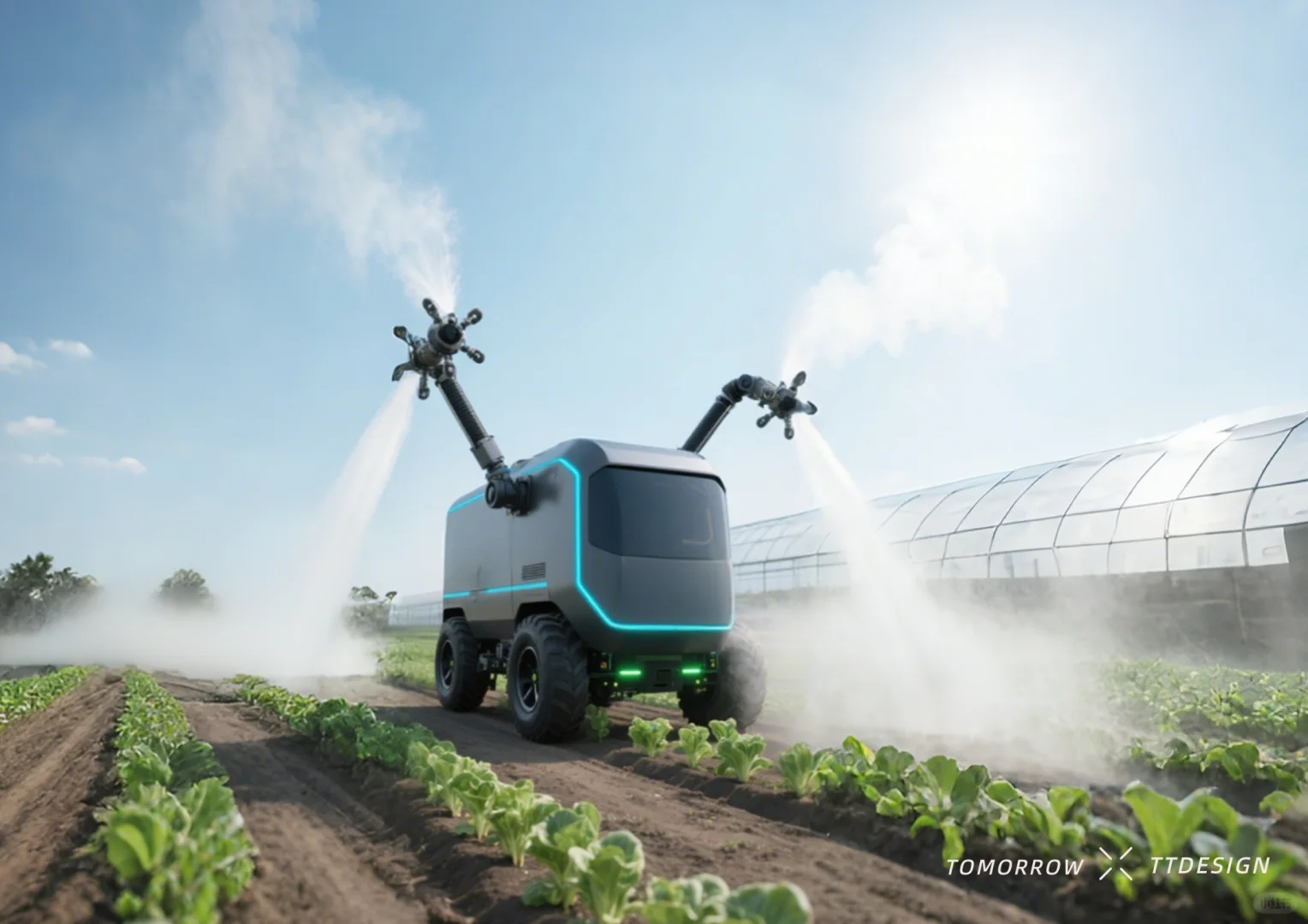 农业自动灌溉机来袭