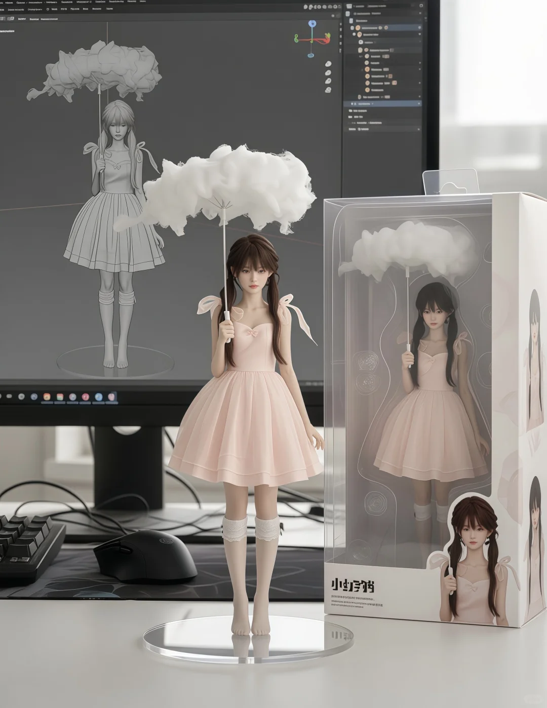 一键出!大学生自己的真人手办!