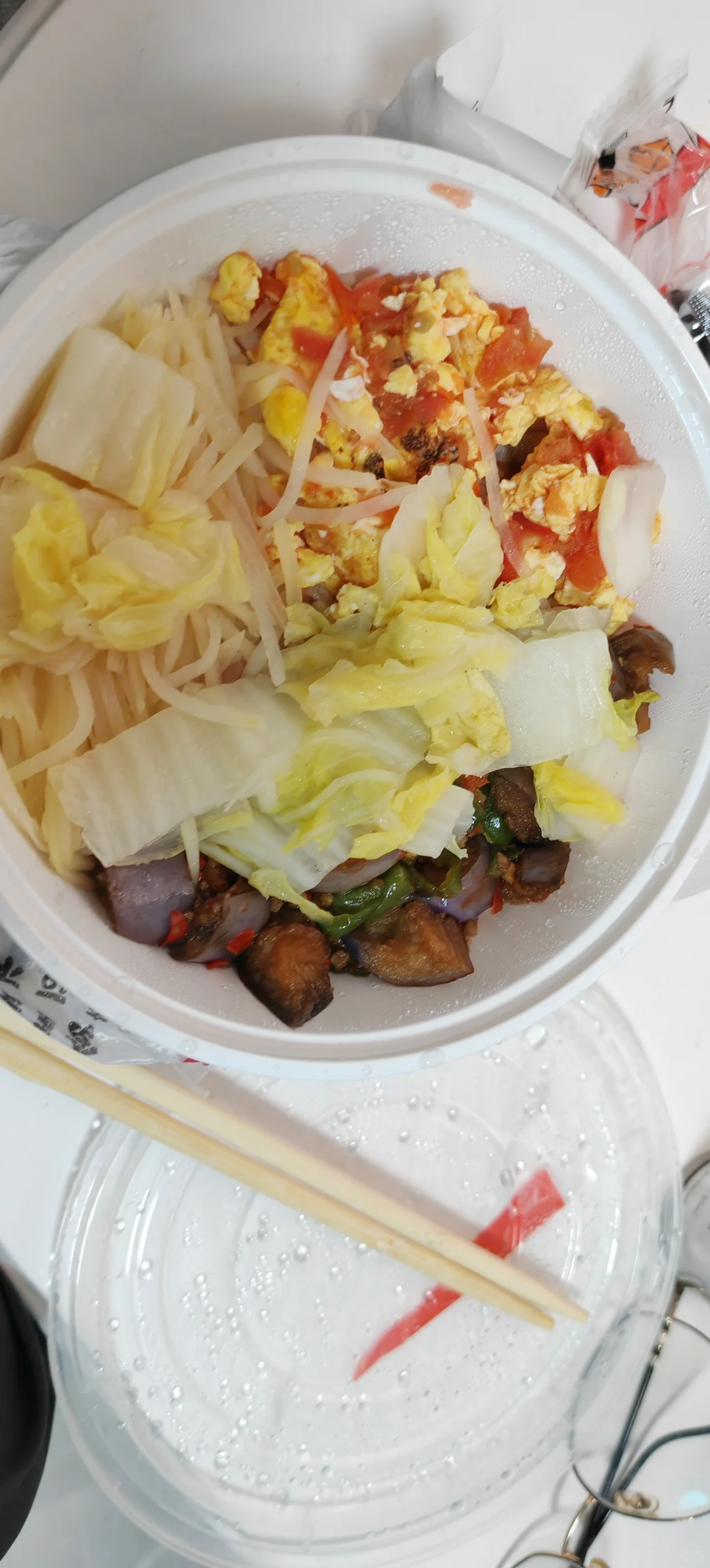 偷偷让骑手告诉我是不是预制菜 给了打赏