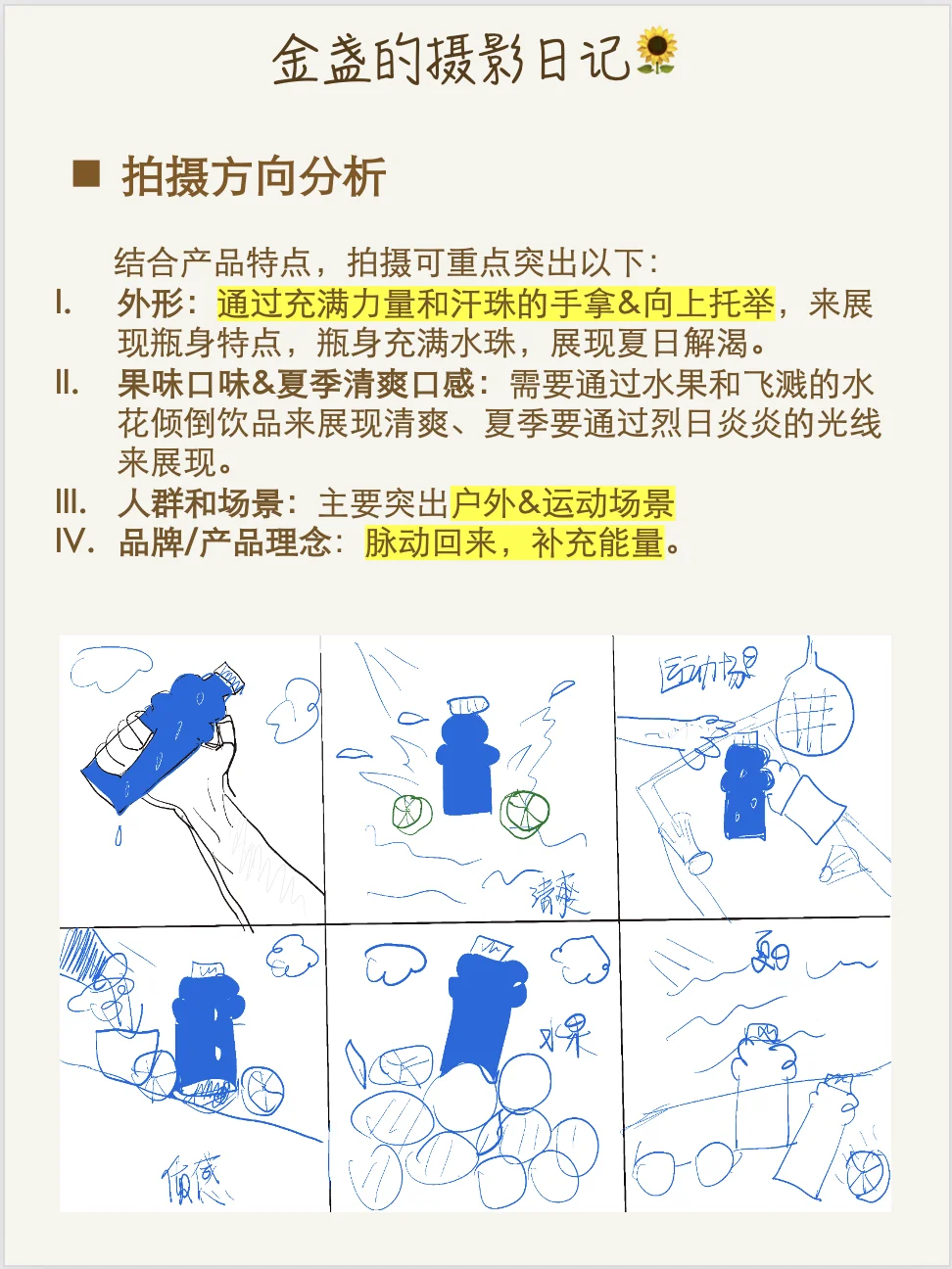 脉动饮料商业摄影练习|产品摄影W24