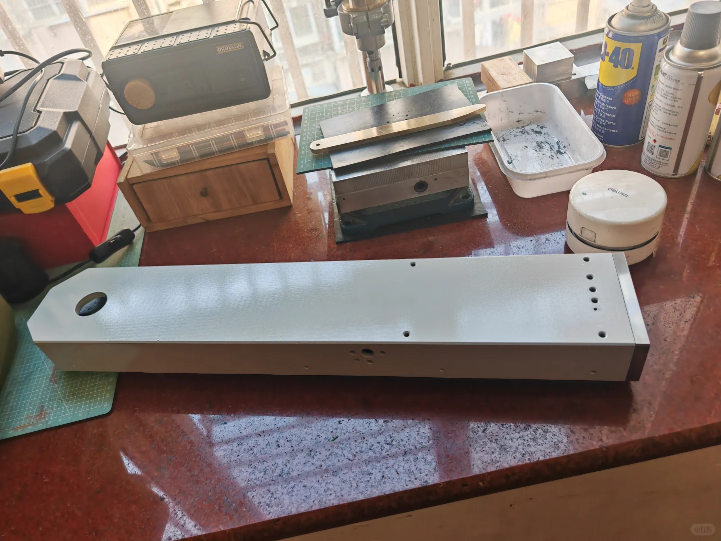 一台废旧铣床的新生