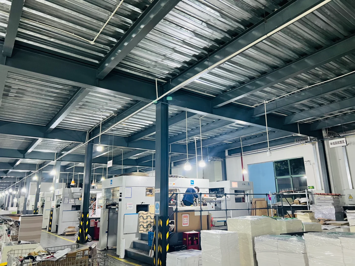 印刷生产车间