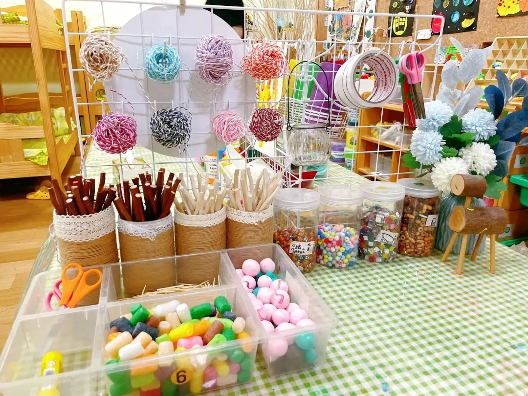 大班区域材料投放与收纳环创