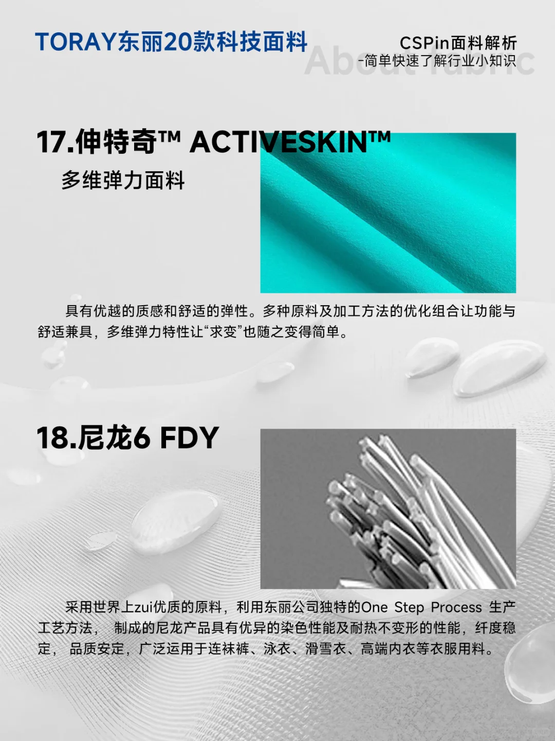 全球尖端科技面料供应商-日本东丽