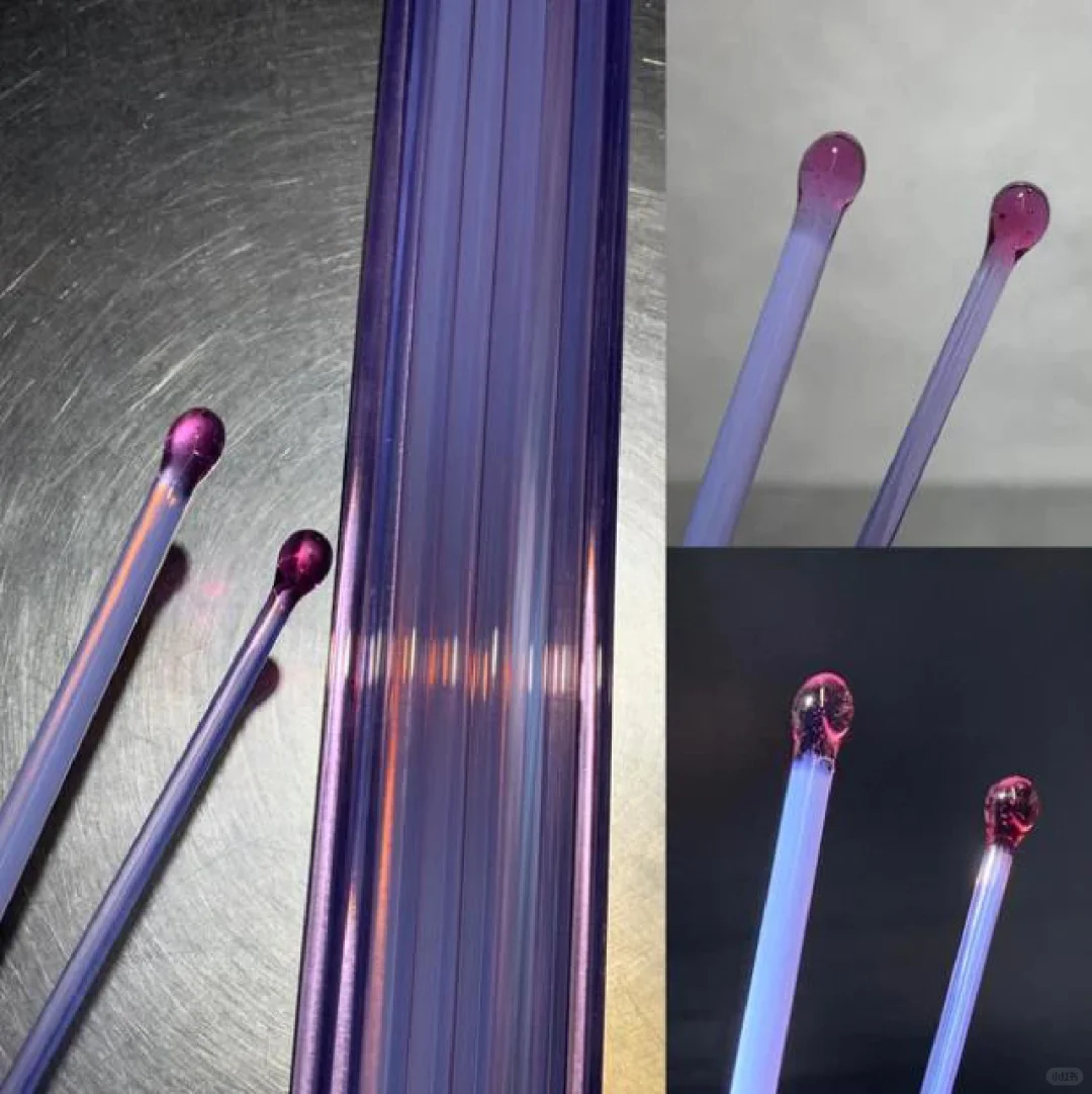 灯工进口高硼硅变色玻璃棒，人见人爱呀