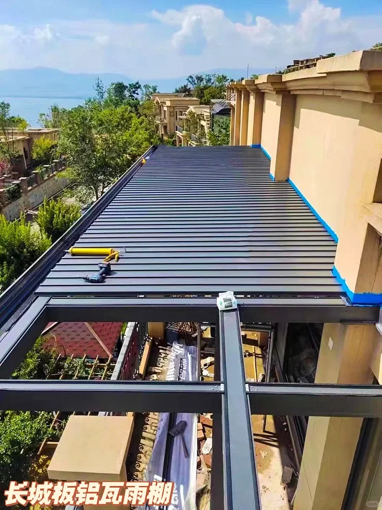 玻璃/耐力板&长城板,雨棚材质怎么选?