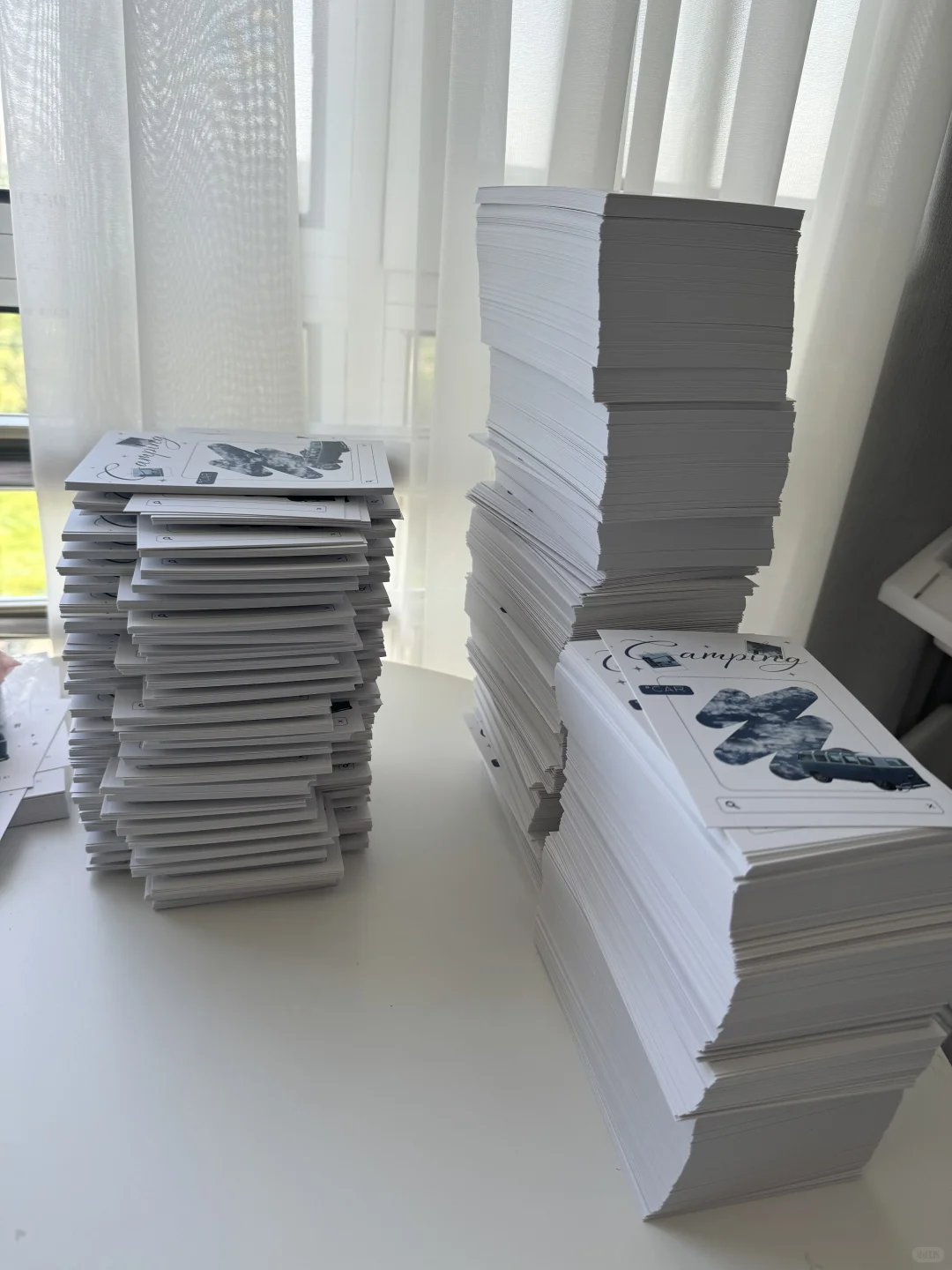 文创电阻发疯日常，2000张，只有左边这点能用