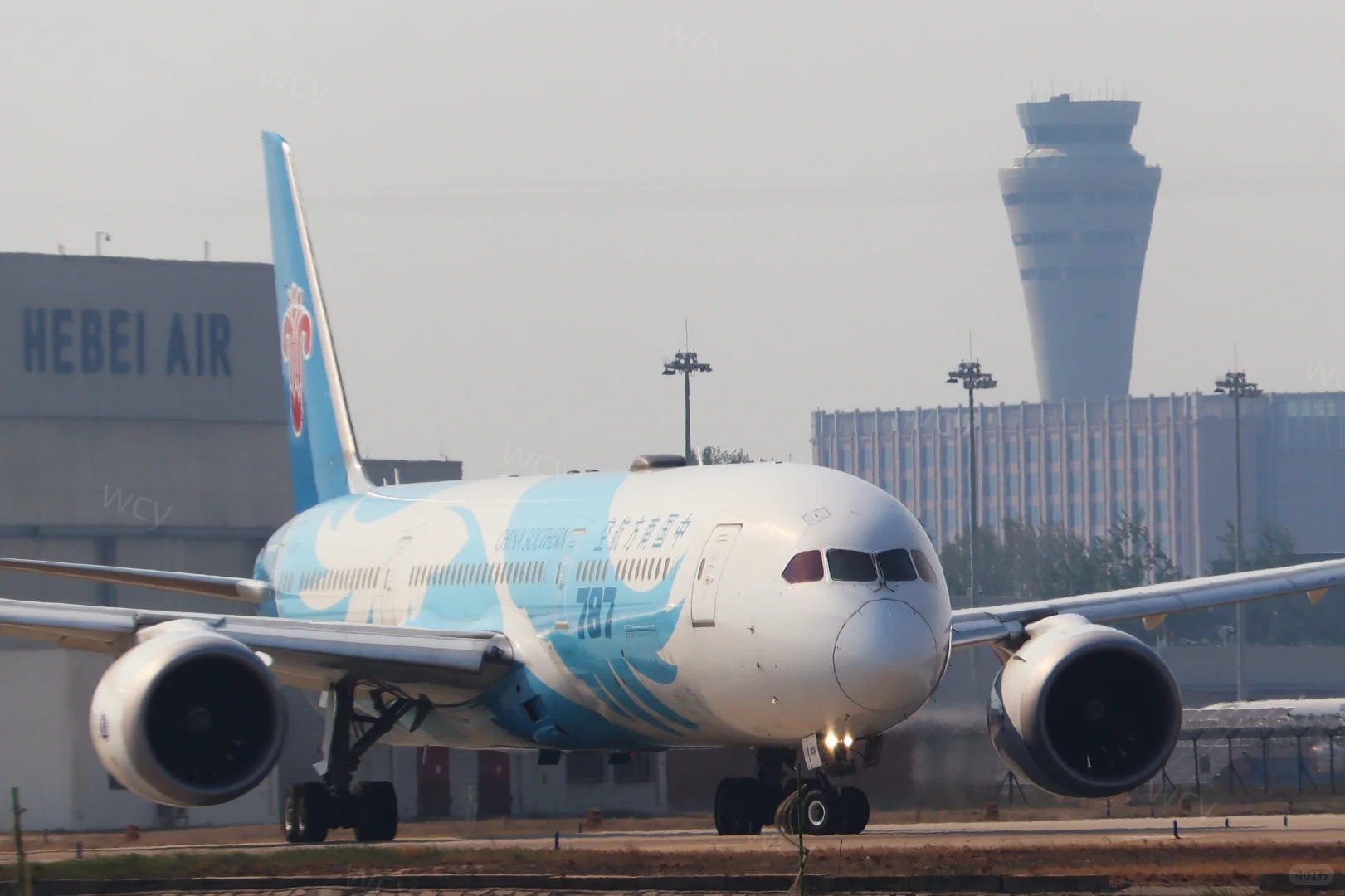 石家庄又备降宽体机啦