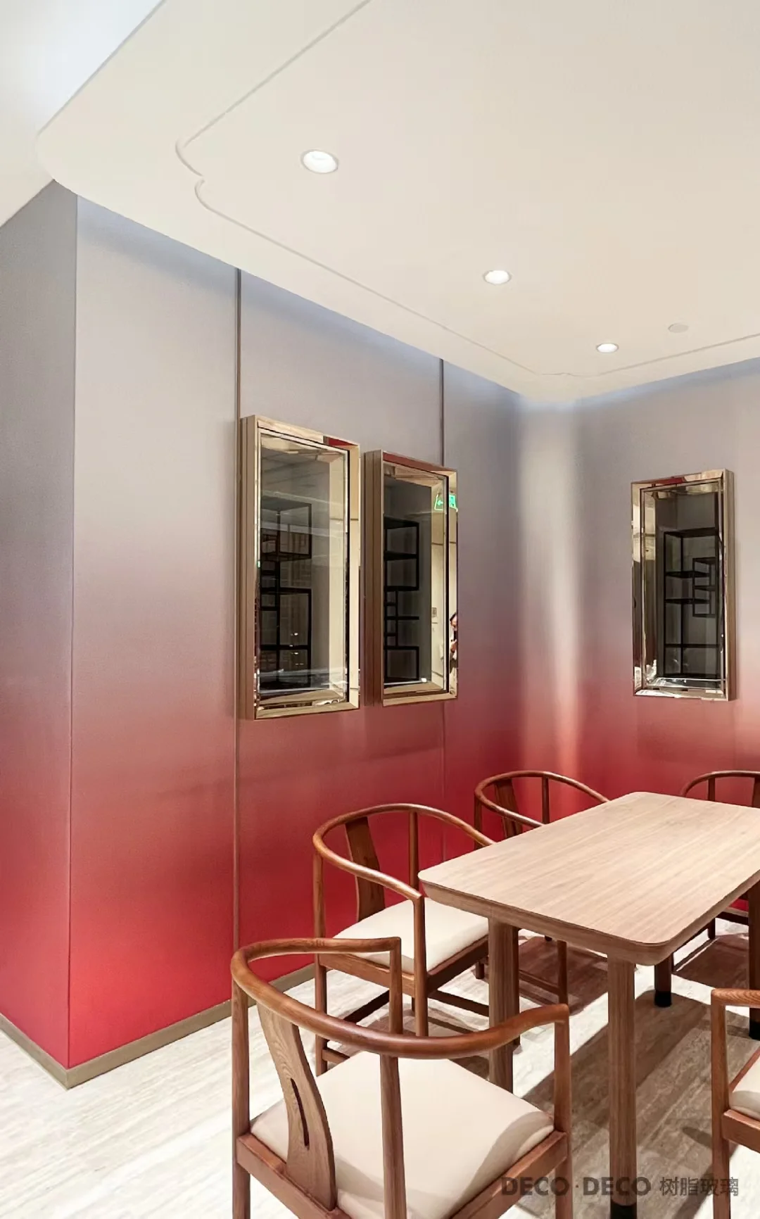 DECO•DECO树脂玻璃镜面渐变色质感燃爆了。