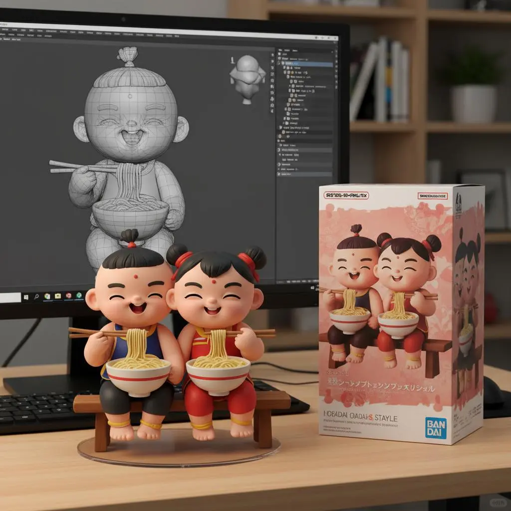 ?嘻嘻~我也拥有AI小手办啦!