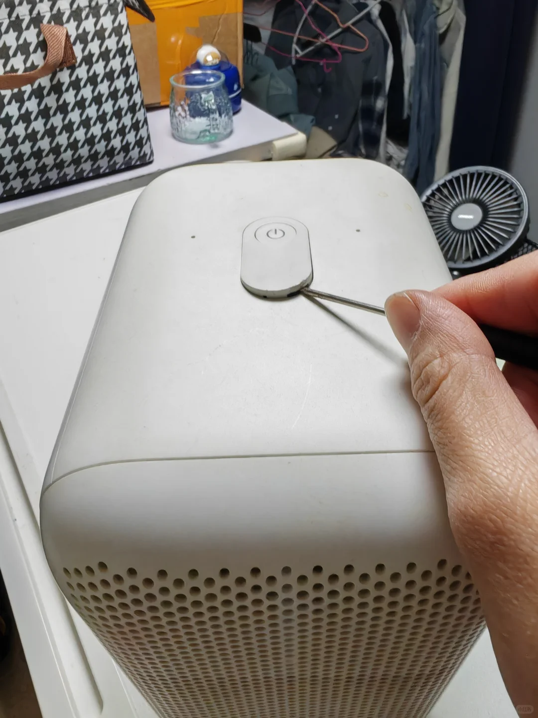 小明Q1Pro出现了黄斑，几十块钱纯小白搞定