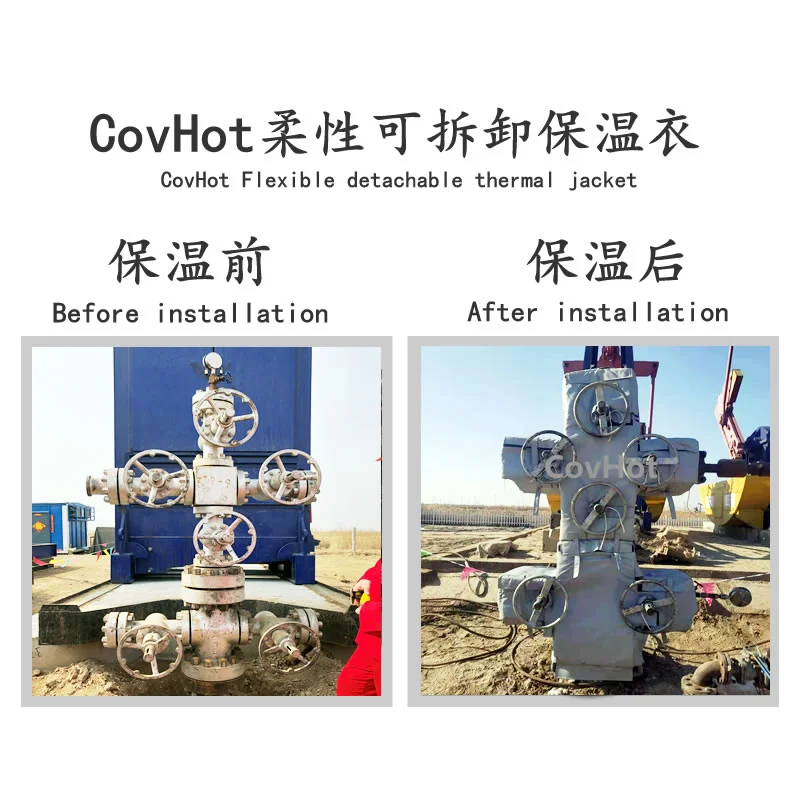 石油石化设备安装可拆卸保温套的意义