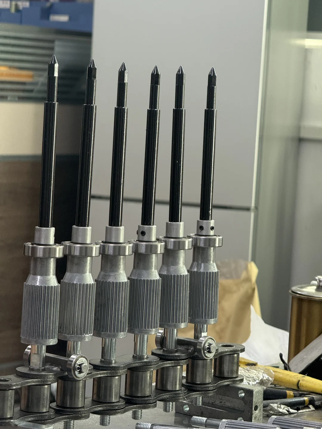 喷涂地轨线传动配件