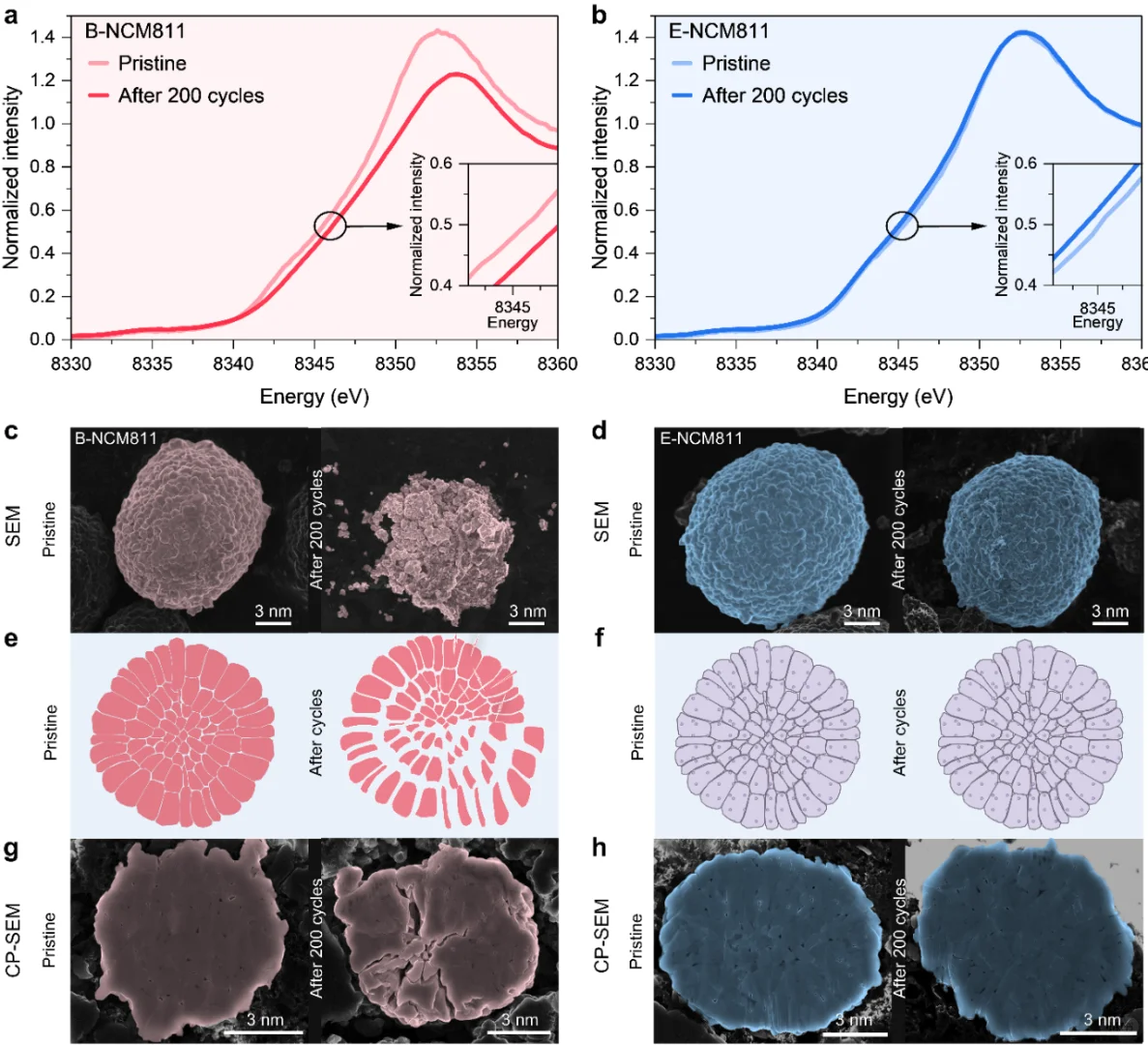 高镍正极4.6V超高压循环200次容量保持92%！