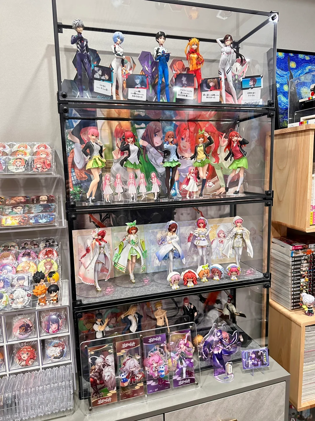 「日漫爱好者」分享一下入坑两年收藏的手办