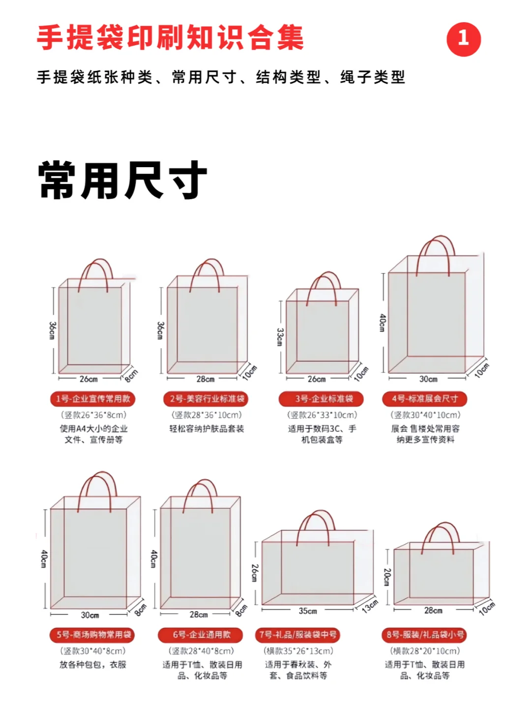 手提袋印刷知识合集