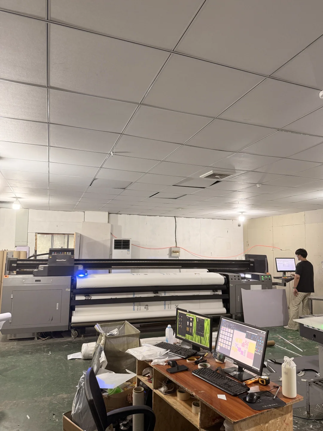 广告物料加工中心—车间日常工作