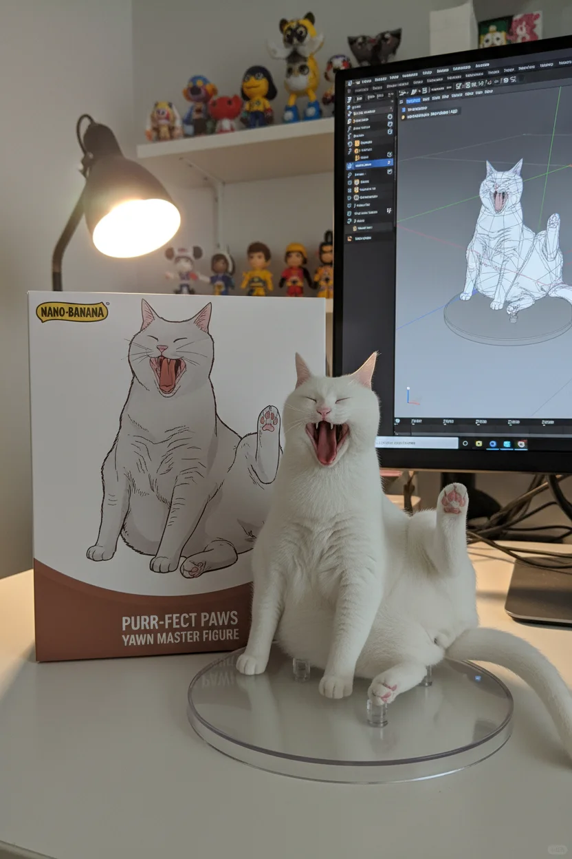 谁还没有自家的喵喵手办！✨附教程✨