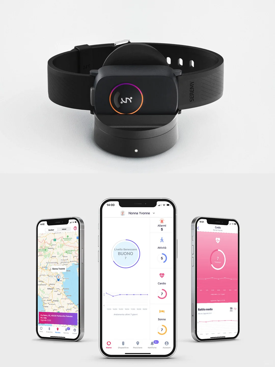 专为老年人设计的穿戴设备