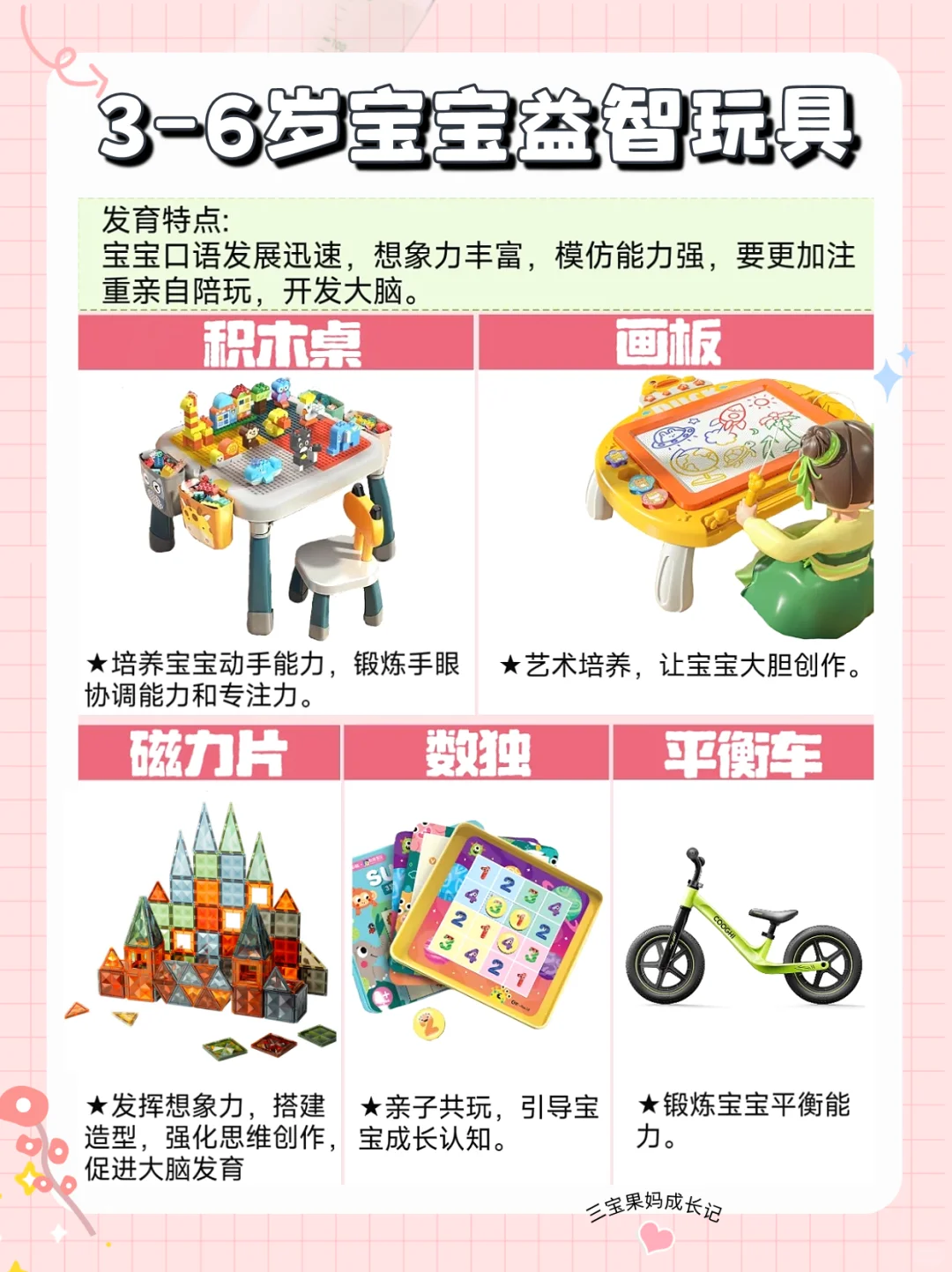 宝妈收藏！0-6 岁宝宝玩具选品心得?避坑