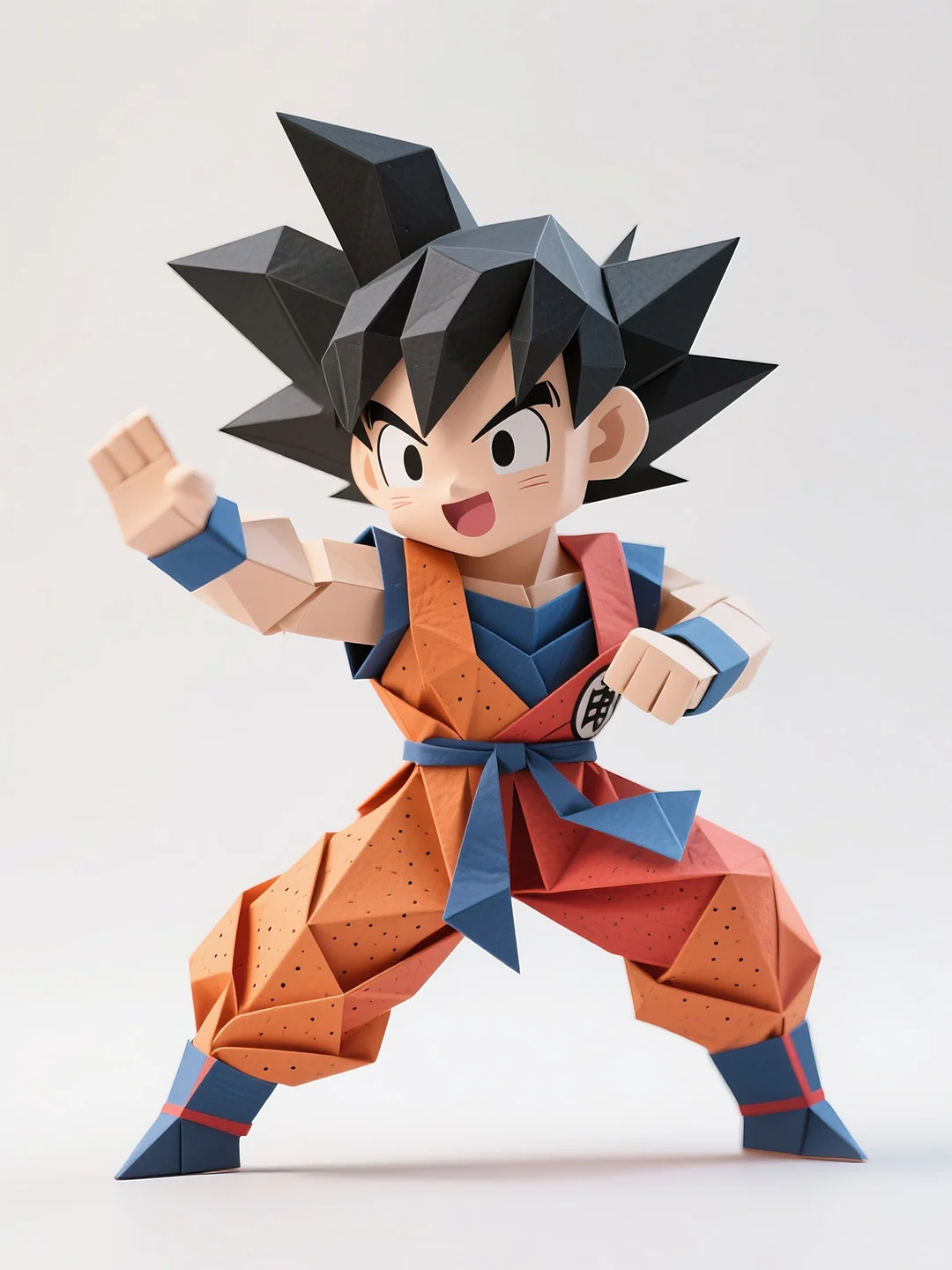 一些折纸风格的动漫人物丨AI绘画丨30集