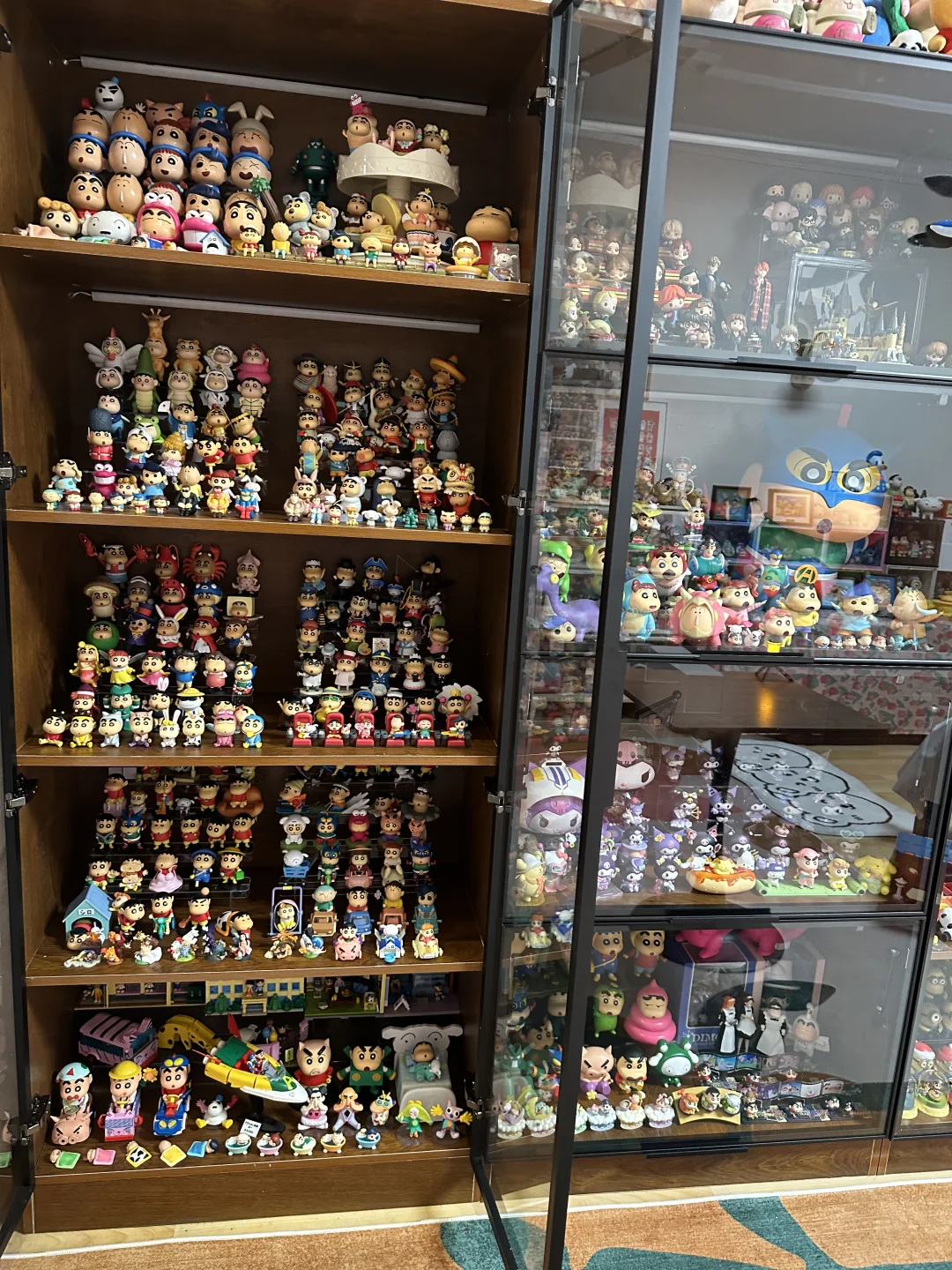 分享我的手办墙?满满的幸福每天都被治愈！