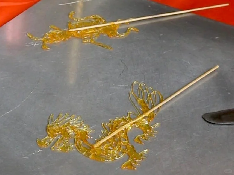 挖到宝了?不愧是非遗工艺?这糖画绝了呀❗❗