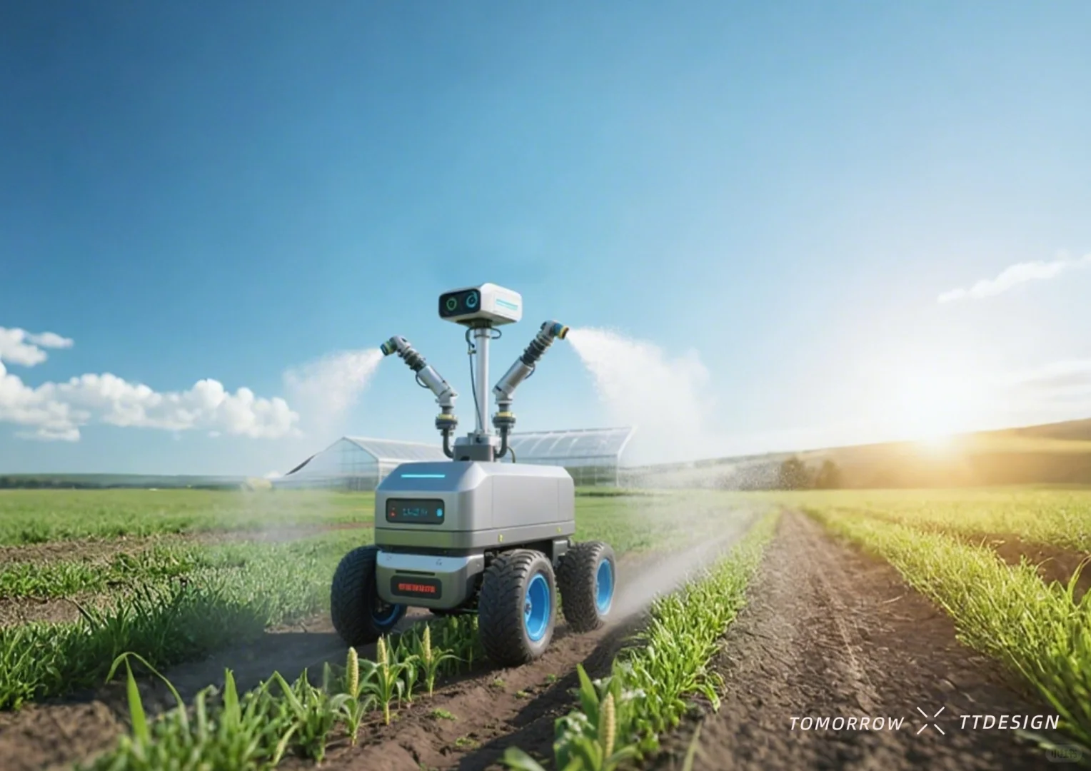 农业自动灌溉机来袭