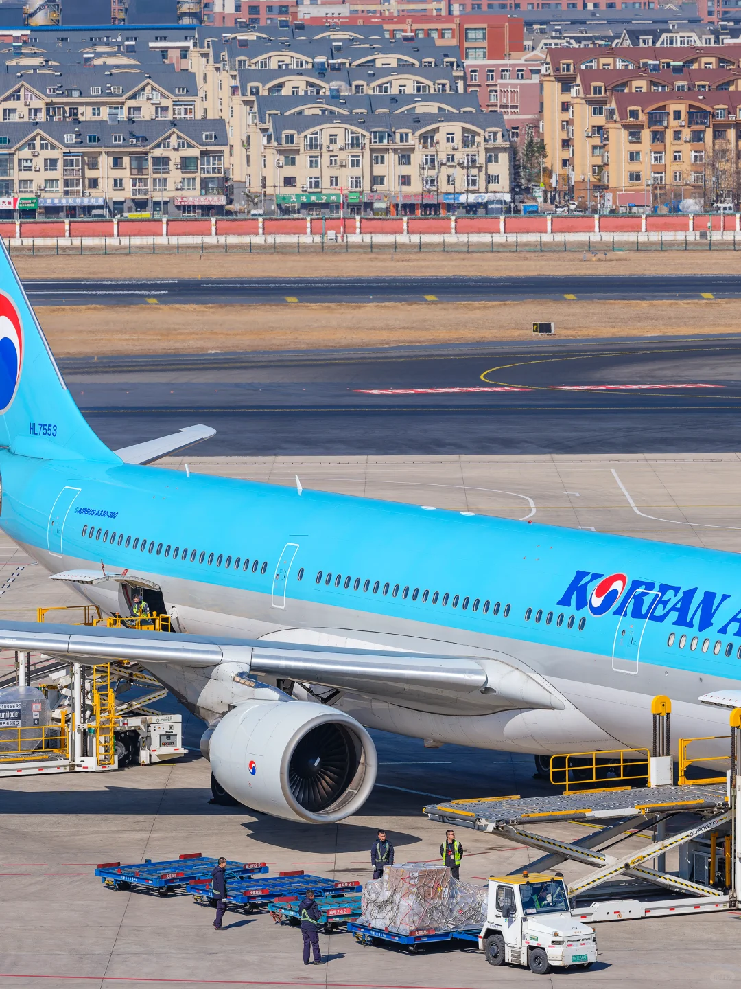 大韩航空A330宽体，你想看的细节这里都有！