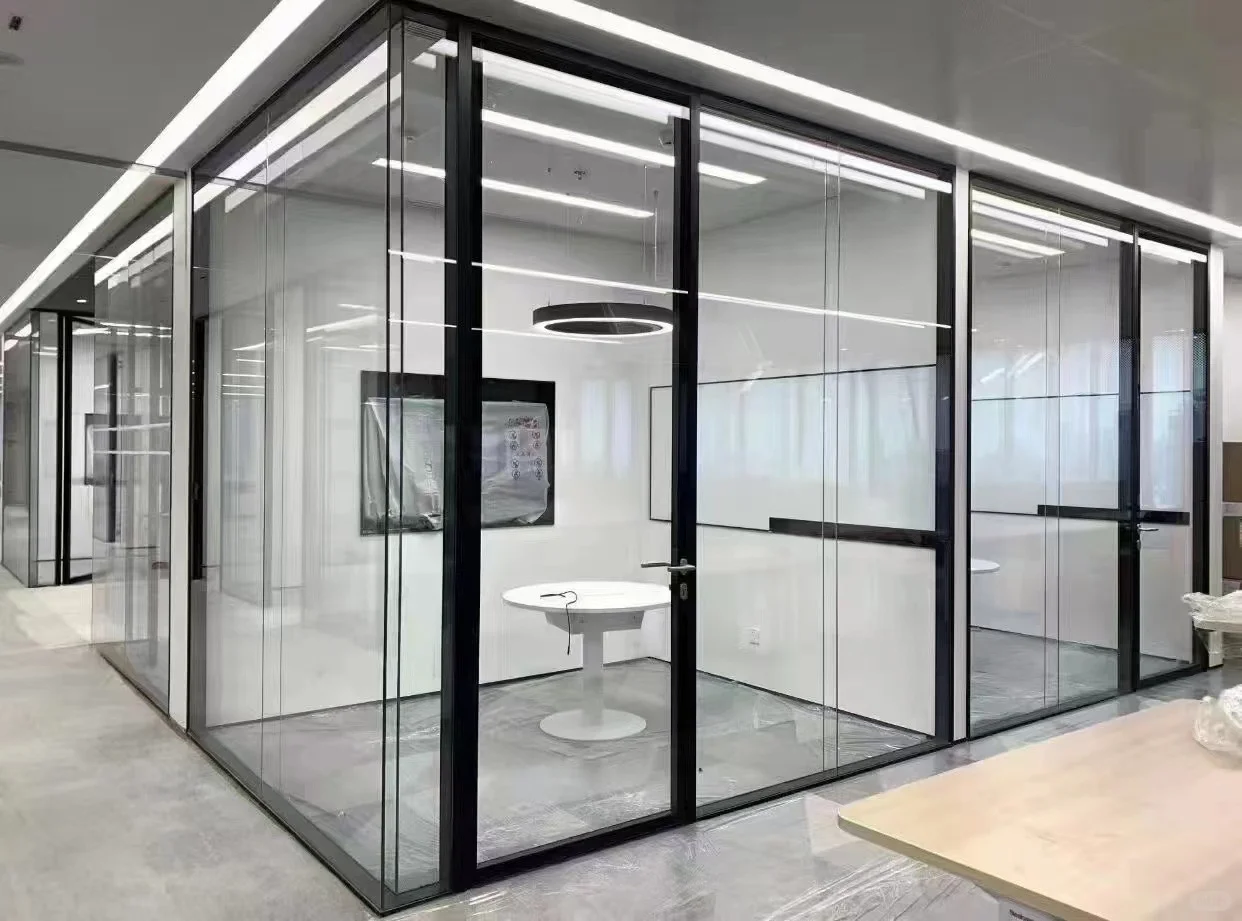 办公室装修玻璃隔断