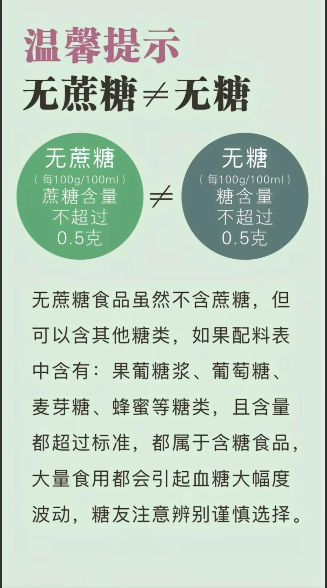 无蔗糖? 甜蜜无负担