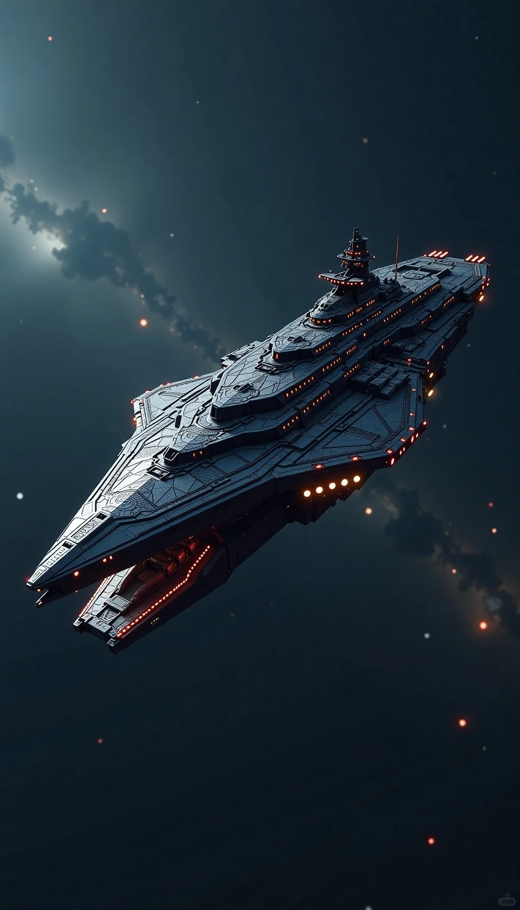 各种式样的太空飞船