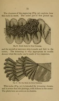 工艺｜古典立体褶皱工艺图鉴立构