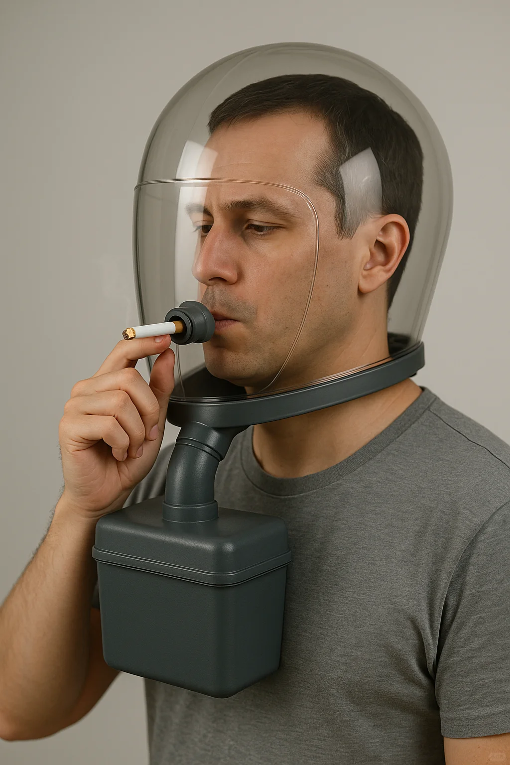 二手烟吸烟者福音，这是什么神仙创意，哈哈哈