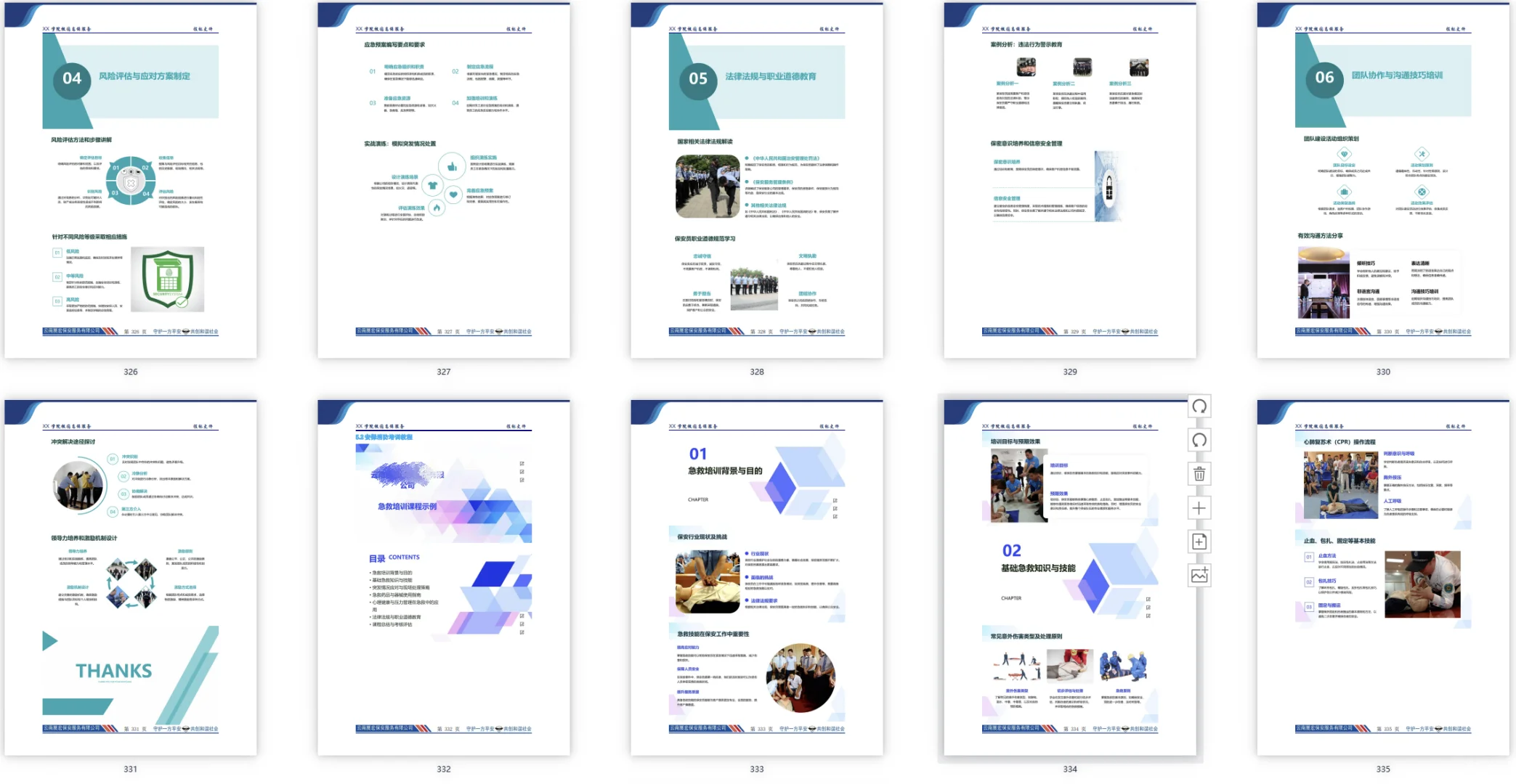 卷死了，一口气写了安保服务技术标1000页