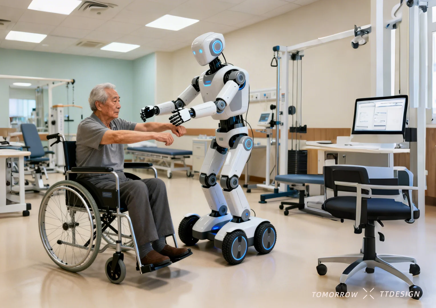 康复陪护机器人