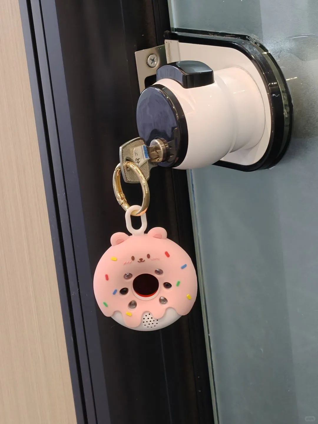 门把上的安全感！甜圈报警器?