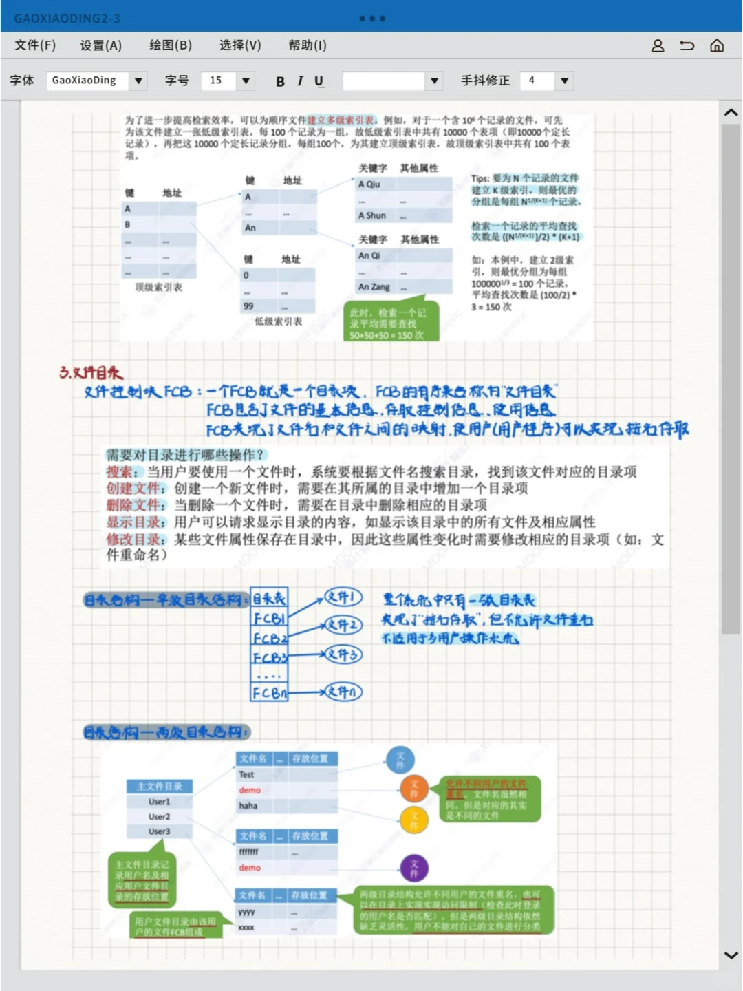 网络空间安全考研408|操作系统 文件系统
