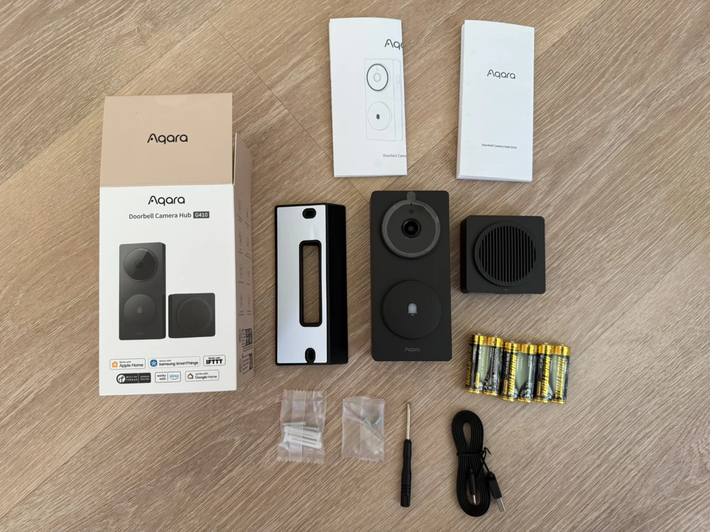 ?新房改造DIY|安装Aqara G410智能门铃监控