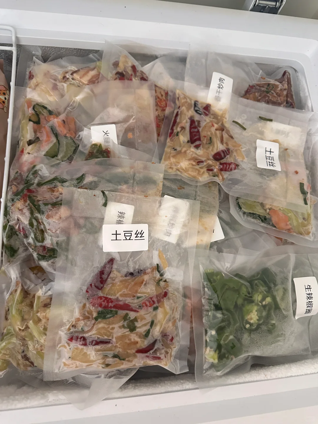 买了真空机以后做预制菜好看方便多了