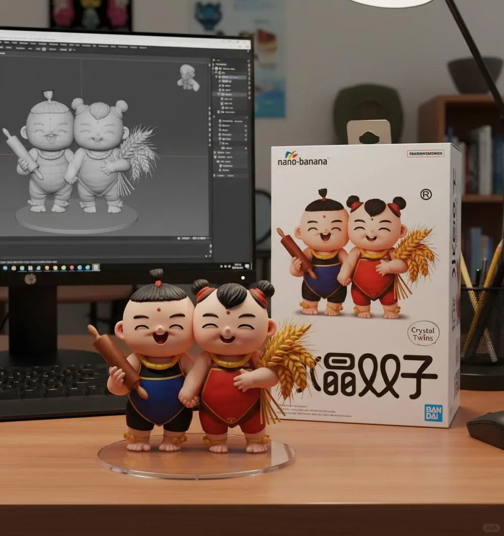 ?嘻嘻~我也拥有AI小手办啦!