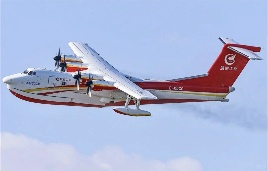 崛起吧，水上飞行艇！中国AG600水上飞机。