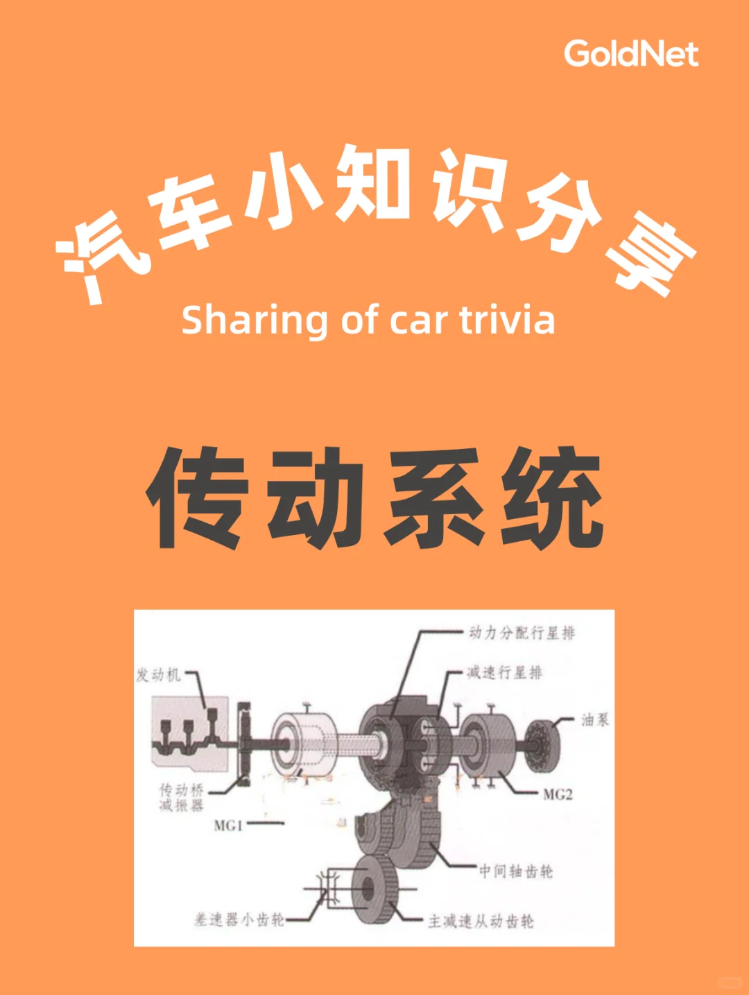 传动系统知识get❗