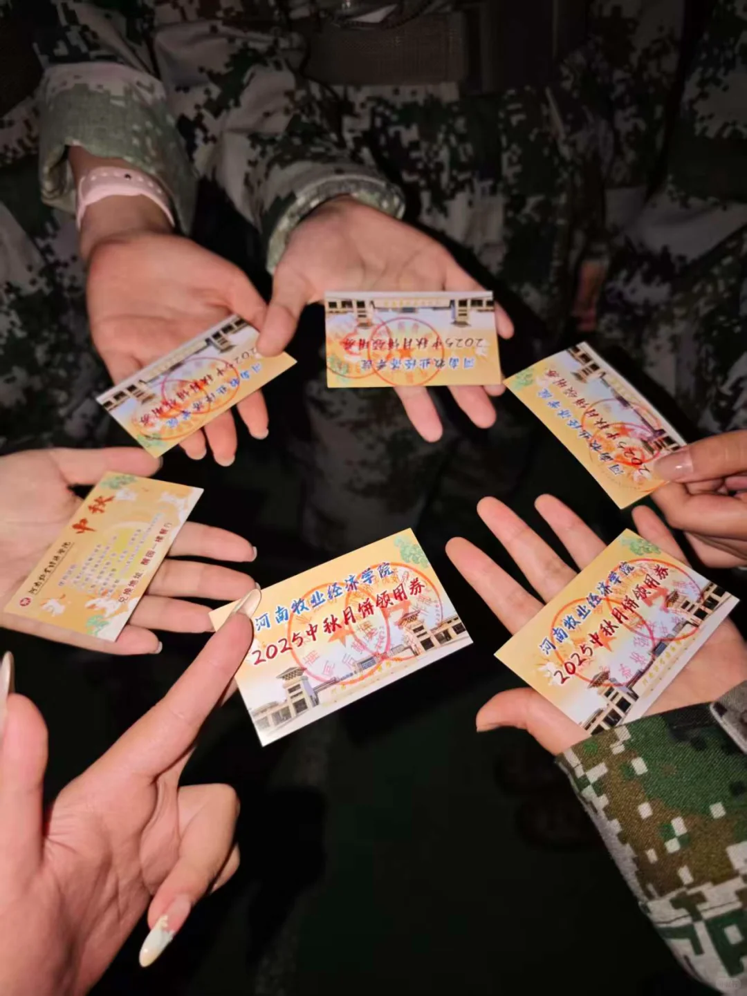 ?你领到学校学校自制的月饼了吗?