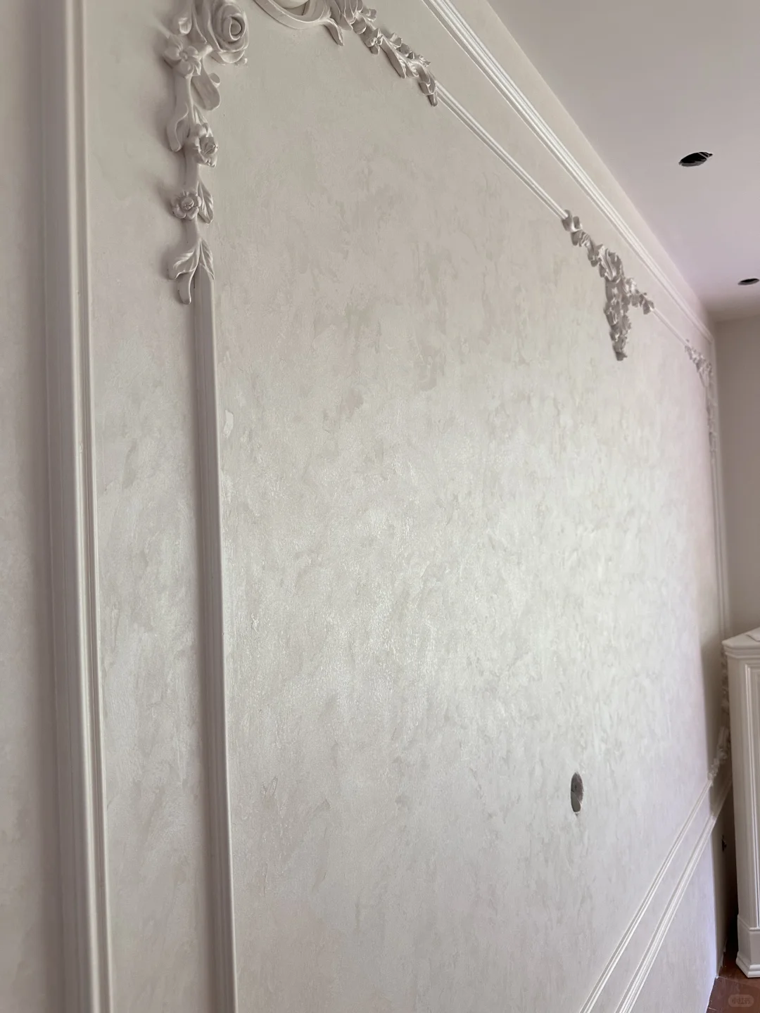 被几万人看过的艺术漆来了～我家的法式墙面！