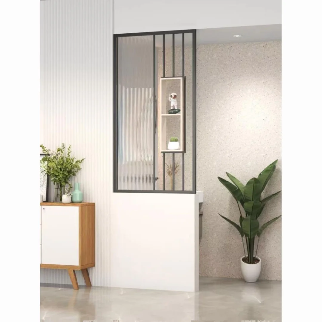 长虹玻璃隔断235元一平方，款式多多