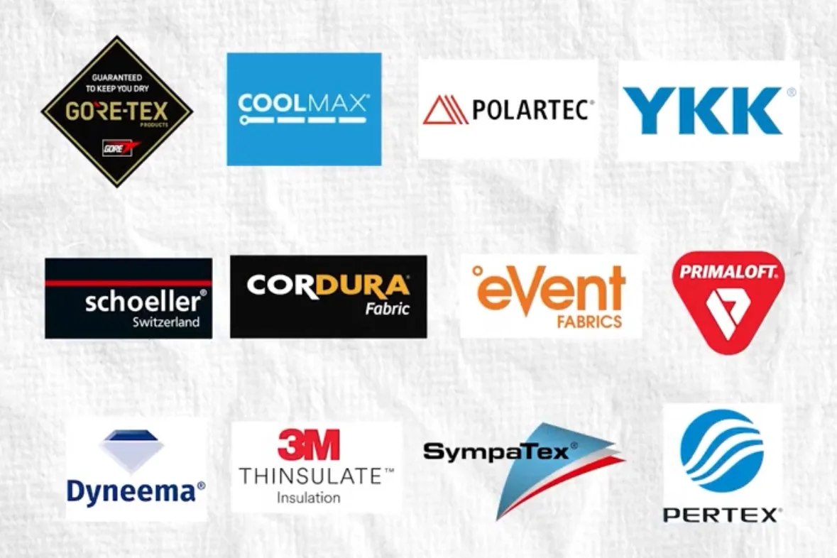 你的户外大牌 拥有这些专业面料吗?
