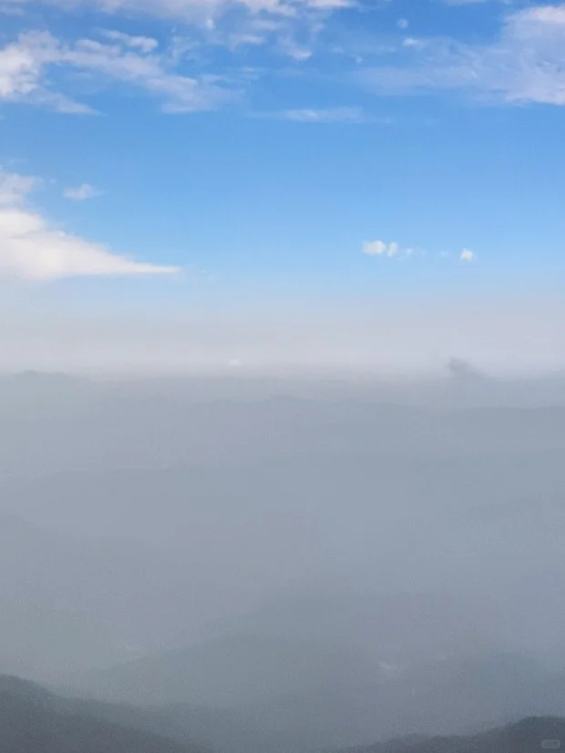 薄刀峰景色对得起5a景区的称号