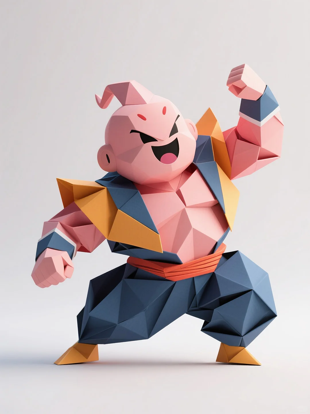 一些折纸风格的动漫人物丨AI绘画丨30集